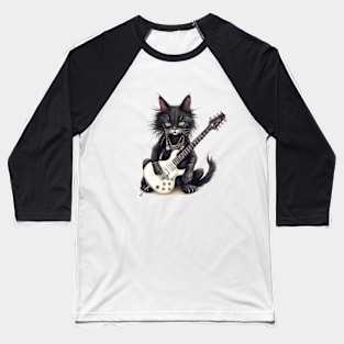 Metal Kitty Baseball T-Shirt